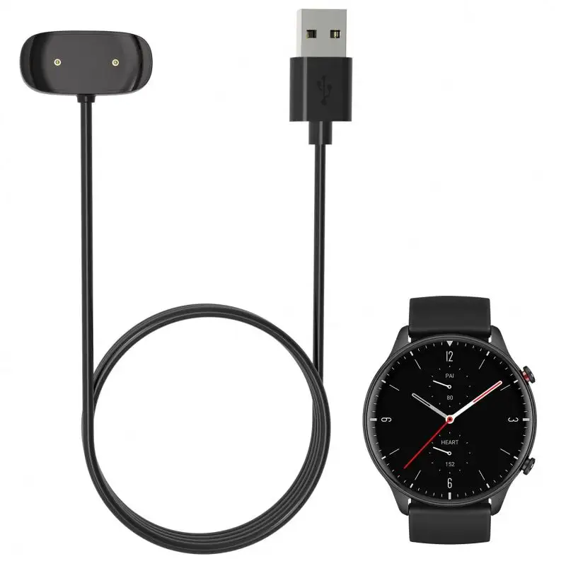 Suitable For Active Amazfit Huami GTR 2/GTS 2/Bip U/-pop/GTR 2e/Zepp E Charging Dock Smart Watch USB Charger Adapter
