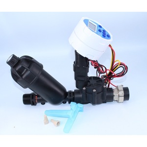 Kit d'irrigation goutte à goutte à commande automatique 1/2 pouce en plastique, efficace pour les cours et les villas - Product Image 3