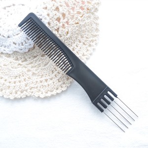 10 Pièces/ensemble Poignée Dents Larges Démêlant Peigne À Cheveux Bouclés Tête Arrière Style Huile À Barbe Peigne Hommes Coiffure Peigne À Dents Larges - Product Image 5