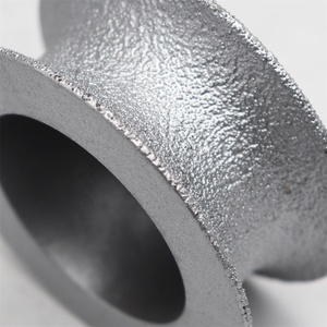 <span class=keywords><strong>Disque</strong></span> de polissage diamanté brasé sous vide de 75 mm à bord demi-bullnose pour meulage, façonnage et chanfreinage pour meuleuse d'angle - Product Image 3