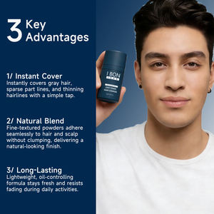 SheDiary OEM Polvo <span class=keywords><strong>Corrector</strong></span> <span class=keywords><strong>de</strong></span> Línea Capilar, Polvo <span class=keywords><strong>de</strong></span> Relleno Capilar, <span class=keywords><strong>Corrector</strong></span> <span class=keywords><strong>de</strong></span> Cuero Cabelludo, Relleno <span class=keywords><strong>de</strong></span> Línea Capilar para Hombres, Cojín Capilar 12g - Product Image 5