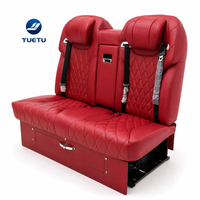 Canapé-lit arrière pour camping-car, conversion de fourgonnette, avec massage électrique, chauffage et ventilation pour fourgonnette et monospace