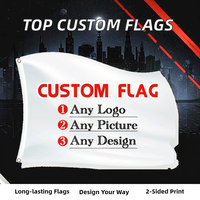 Drapeaux et Bannières Personnalisés en Polyester 100D de Qualité Supérieure, Rectangulaires, Séchage Rapide, Durables, Meilleur Prix, Tous Logos, Course à Pied/Événements Sportifs