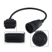 2025 Factory LT025 14 Pin a 16 Pin OBD 2 Cable de diagnóstico Conector Adaptador convertidor Cable de extensión para Mercedes Benz