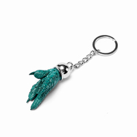 Pendentif de sac en cuir véritable motif griffe de crocodile pour femme, vente en gros d'usine