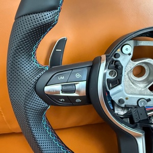 Volante Deportivo de Alto Rendimiento OEM Plateado para <span class=keywords><strong>BMW</strong></span> F01 F06 F34 F10 E90 M5 E84 X3 X6 E71 M2 F87 428i 528i - Product Image 4