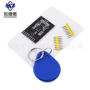 Módulo Lector RFID Micro RC522 de Hongwei, 13.56MHz, Lectura y Escritura de Tarjetas IC para Proyectos Arduino - Product Image 2