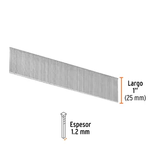 SCATOLA 1 Scatola con 5000 chiodi, calibro 18, 25 mm per CLNE-18, TRUPER - Product Image 2