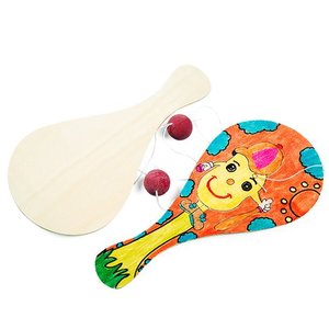 Juguete de Cricket de Madera Hecho a Mano con Diseño de Dibujos Animados y Pintado a Mano - Manualidades y Suministros para Educación Temprana - Product Image 4