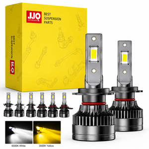 Ampoules de phares <span class=keywords><strong>LED</strong></span> de haute qualité de la marque JJQ, style Redsea, blanc 6000K et jaune, 500W 200W 100000 <span class=keywords><strong>Lu</strong></span> pour H1 H4 H7 H9 H11 - Product Image 1