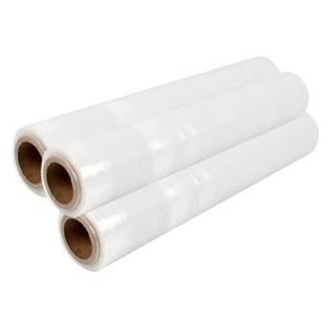 2024 Custom Sheet Printed Products <b>Cellophane</b> Packaging Film <b>Rolls</b> Stretch Film Transparent PE 500 <b>Rolls</b> Soft - Product Image 2