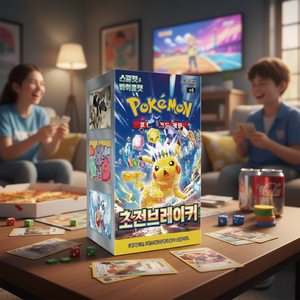 การ์ดโปเกมอน TCG โปเกมอน sv8 ชุดการ์ดไฟฟ้า แพ็คกล่อง 30 แพ็ค ฉบับเกาหลี เกมการ์ดสะสม บูสเตอร์บ็อกซ์ - Product Image 3