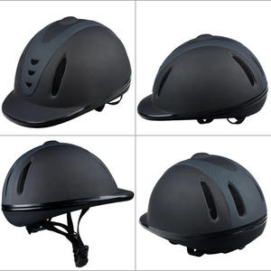 Casco da Equitazione Classico con Chiusura a Strappo Resistente, Attrezzatura Equestre per Cavaliere - Product Image 4