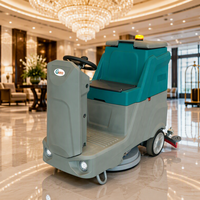 Autolaveuse électrique autopropulsée GS660 pour supermarchés, machine de nettoyage de sols commerciale