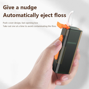Estuche transparente personalizado para hilo dental con caja de almacenamiento automática para palillos de hilo dental (en inglés) - Product Image 4