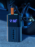 Nexest-Pompe à pneu électrique portable sans fil, mini gonfleur de roue de voiture 150Psi, compresseur d'air puissant dans un emballage en boîte