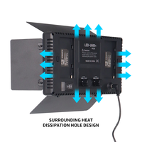 Éclairage LED RGB U600 pour Studio Photo Vidéo TV, Compatible avec Télécommande Bluetooth, Support Téléphone Portable et Trépied 2.1 M