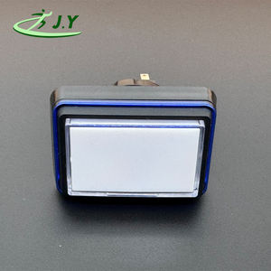 Interrupteurs à bouton-poussoir momentanés rectangulaires à LED éclairés 52x37mm, 5V 12V, à surface plate, prix usine JY pour machines de jeux d'arcade - Product Image 3