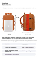 Sac à dos de grande capacité, étanche, extensible, pour ordinateur portable, avec port USB, pour les voyages et les affaires, sac à dos de compression sous vide