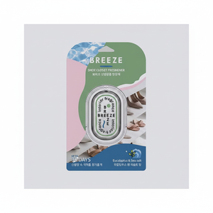 Ambientador para Armario de Zapatos BREEZE con Aroma a Eucalipto y Sal Marina, Desodorante para Gabinetes de Almacenamiento de Zapatos - Product Image 2
