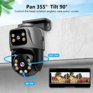 Icsee 32CH 6MP PoE PTZ CCTV Camera Kit hệ thống PoE H.265 32CH NVR Kit tự động theo dõi PTZ 32CH ống kính kép PoE an ninh Hệ thống camera - Product Image 3