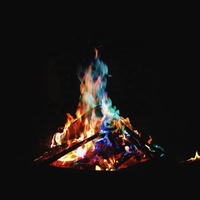 HongQiang 20 grammes/40 grammes/80 grammes paquet de papier Kraft respectueux de l'environnement pour poudre de feu magique pour le charbon de barbecue de Camping