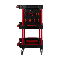 Chariot de détail à 3 étagères, pour outils de réparation automobile, meilleure vente de corée, chariot de détail