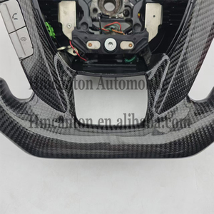 Venta Directa al por Mayor de Volante de Cuero Perforado con Fibra de Carbono para Honda Accord 8ª Gen. Crosstour - Product Image 5
