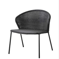 Mobilier d'extérieur Chaises de jardin au design moderne avec cadre en aluminium Meubles de patio Ensembles de chaises de salle à manger d'extérieur empilables