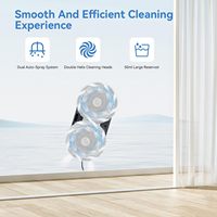 Robot Pembersih Jendela Otomatis Pintar Elektrik dengan Fungsi Semprotan Air, Navigasi Cerdas, Sistem Keamanan Tiga Lapis