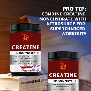 High Quality <b>Creatine</b> Monohydrate Powder Drink Supports Improve Muscle Recovery Helps Muscle Growth Boost Athletic Performance - Product Image 4
