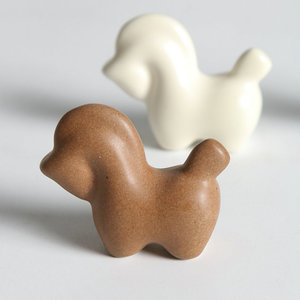 ของตกแต่งโต๊ะน้ำชา รูปม้าเซรามิกขนาดเล็ก สีพื้น ดีไซน์น่ารัก - Product Image 2