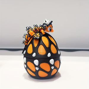 Mini dragon papillon imprimé en 3D, jouet de bureau de poche, créature fantastique, cadeau anti-stress - Product Image 1