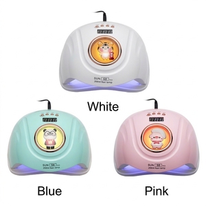 Secador de <span class=keywords><strong>U</strong></span>ñas de Gel UV LED Inalámbrico Recargable <span class=keywords><strong>SUN</strong></span> S8 Pro de 57 LED, Diseño de Dibujos Animados de Animales, Alta Potencia de 268W, Plástico, para Uso Doméstico - Product Image 1