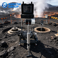 Système de caméra de forage à double caméra avec câble de 500 m et moniteur HD pour l'exploration minière et le forage