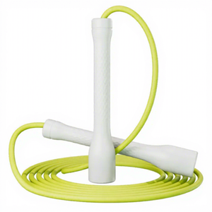 Wholesale Smart Display Adjustable Rope Skipping Jumping Jump Rope withABS Handle and Neon <b>Green</b> <b>Cord</b> Unisex Use - Product Image 1