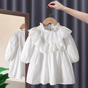 Vêtements pour petites filles, <span class=keywords><strong>robe</strong></span> de printemps et d'automne pour enfants, <span class=keywords><strong>robe</strong></span> princesse fleurie, jupe coréenne de printemps - Product Image 6