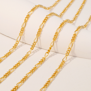 Collar <span class=keywords><strong>de</strong></span> <span class=keywords><strong>oro</strong></span> <span class=keywords><strong>de</strong></span> 18K, collar <span class=keywords><strong>de</strong></span> cadena Figaro <span class=keywords><strong>de</strong></span> 1,87mm, joyería <span class=keywords><strong>de</strong></span> <span class=keywords><strong>oro</strong></span> <span class=keywords><strong>de</strong></span> 18K, collares <span class=keywords><strong>de</strong></span> joyería fina - Product Image 1