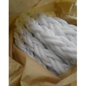 Ship Cable Rope Natural White Diameter 52mm*220m 110mm Floating 8 Strands Eight-strand Polypropylene Mooring Rope PP