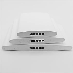 Modern Horizontal Construction Decorative Profiles White PVC Extrusion Components UV-Proof Eco-Friendly for Interior Window <strong>Door</strong> - Product Image 2