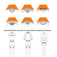 Vente en gros de maillots de football personnalisés imprimés, ensemble de vêtements de sport en polyester pour équipe