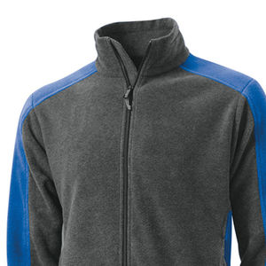 Manteau d'hiver pour hommes veste polaire couleur unie poches polaire veste zippée veste personnalisée en usine pour hommes - Product Image 5