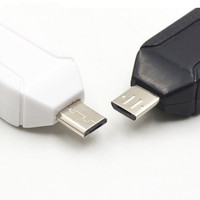 Lector de tarjetas 2 en 1, USB OTG, Micro USB, OTG, TF/SD, extensión de teléfono, adaptador USB C OTG