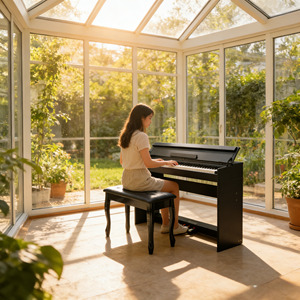 <span class=keywords><strong>Piano</strong></span> Numérique Professionnel Électrique <span class=keywords><strong>Acoustique</strong></span> XIONGHAI, Clavier de 88 Touches Lestées - Product Image 1