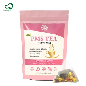 チャイナハーブ卸売100% 自然な月経の痛み暖かい子宮茶PMS茶期間救済茶
