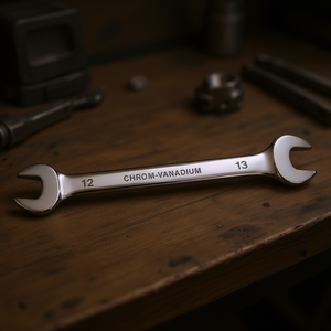 ประแจฟิกซ์เคลือบโครเมียมเฟอร์วี 12x13 มม. ขัดเงาแบบกระจก - Product Image 3