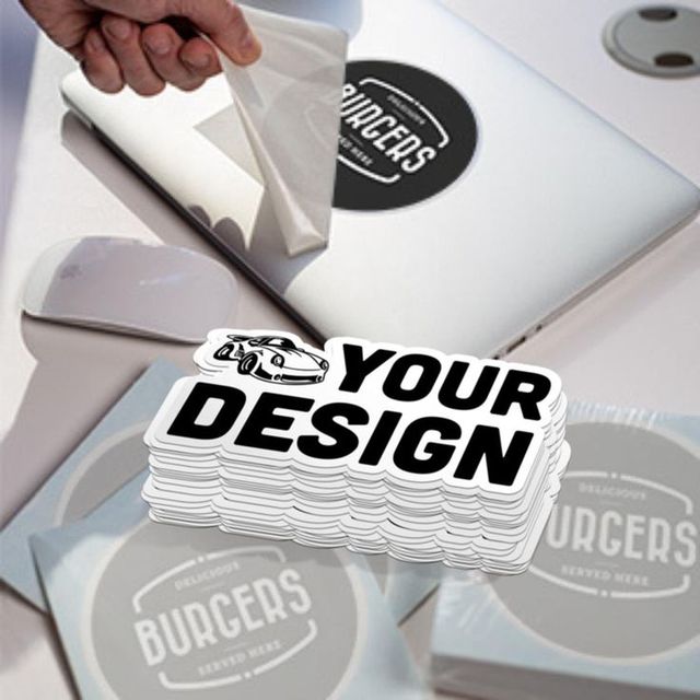 Cheap Price High Quality Waterproof PVC Brand Logo Custom Vinyl Stickers, Uv Proof PVC Custom Print Laptop Sticker