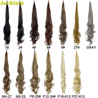 Queue de cheval synthétique Flexible à enrouler, queue de cheval longue ondulée naturelle, mélange brun blond, queue de cheval pour femmes, utilisation quotidienne, vente en gros