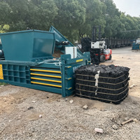 Presse à balles hydraulique horizontale pour le recyclage des déchets, compacteur de métal et de plastique à prix avantageux