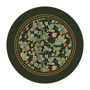 Posavasos redondo Biyi de 14 cm, tapete aislante de calor de secado rápido para taza de té, plato, mantel individual para comedor, tapete para tazón - Product Image 1